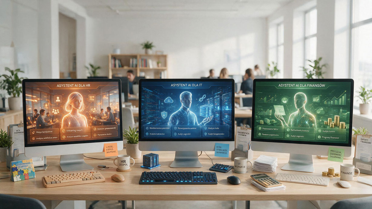 One Brain, Three Personas: AI Assistant for HR, IT, and Finance
